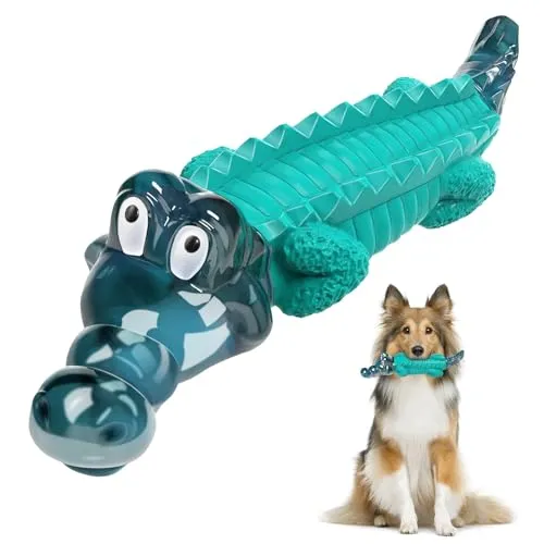 Resim Jeefome Büyük Mavi Köpek Çiğneme Oyuncağı