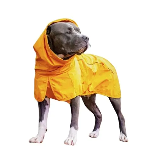 Resim Spark Paws Köpek Yağmurluğu Hardal Sarısı 3XL