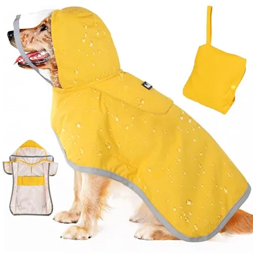 Resim SlowTon Köpek Yağmurluğu XXXL Sarı