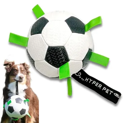 Hyper Pet Grab Tabs Köpek Futbol Topu 7.5 İnç 7.5 Inch