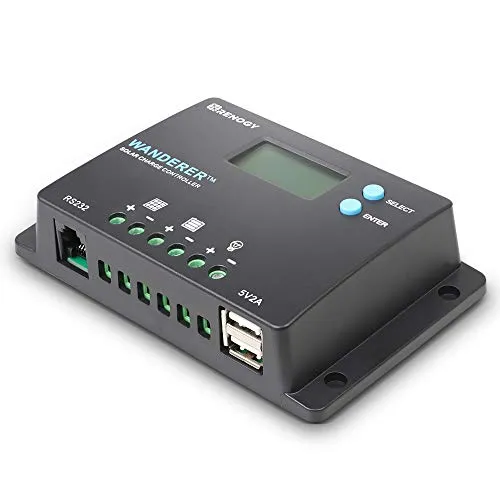 Renogy Wanderer 10A PWM Solar Şarj Kontrol Cihazı 12V/24V