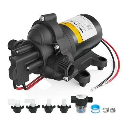 Gidrox 12V 4.0 GPM 45 PSI Karavan Su Pompası