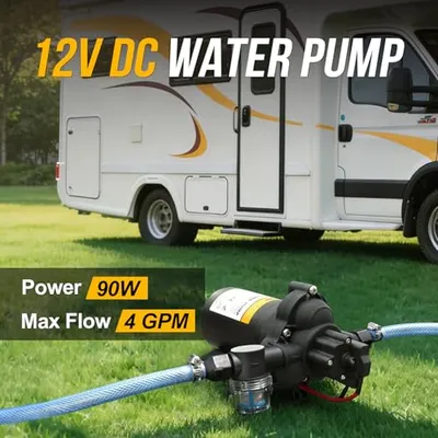 Thumbnail 2 of Gidrox 12V 4.0 GPM 45 PSI Karavan Su Pompası