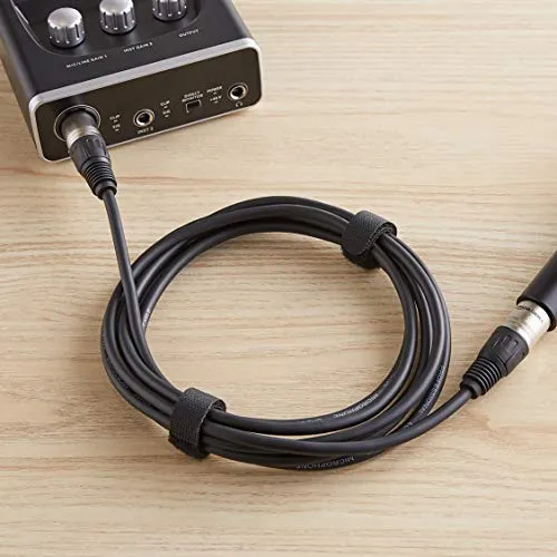 Thumbnail 6 of Amazon Basics XLR Mikrofon Kablosu 10 ft Siyah