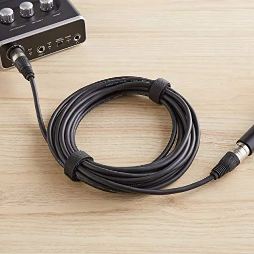 Thumbnail 6 of Amazon Basics Siyah XLR Mikrofon Kablosu 25 ft