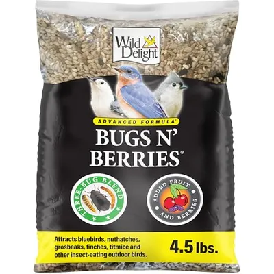Wild Delight Bugs N' Berries Kuş Yemi 4.5 lb
