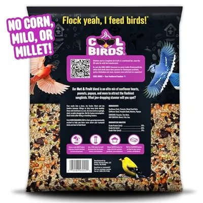 Thumbnail 3 of COOL BIRDS Kuruyemiş ve Meyve Yabani Kuş Yemi 10 lb