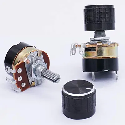 Thumbnail 2 of TWTADE 10K Ohm Lineer Dimmer Potansiyometre Anahtarı Siyah