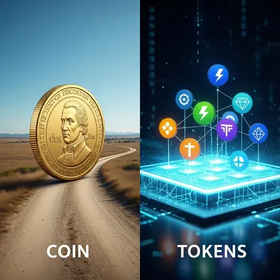 تفاوت بین کوین (Coin) و توکن (Token) چیست؟