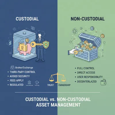 تفاوت کیف پول حضانتی و غیرحضانتی چیست؟