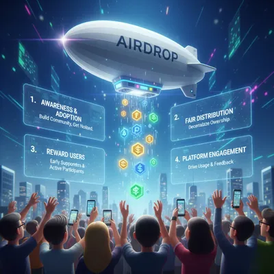 ایردراپ (Airdrop) چیست؟
